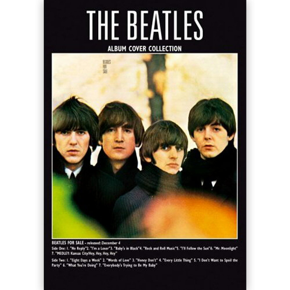 THE BEATLES ビートルズ (結成 65周年 ) - For Sale (Standard) / ポストカード・レター 【公式 / オフィシャル】