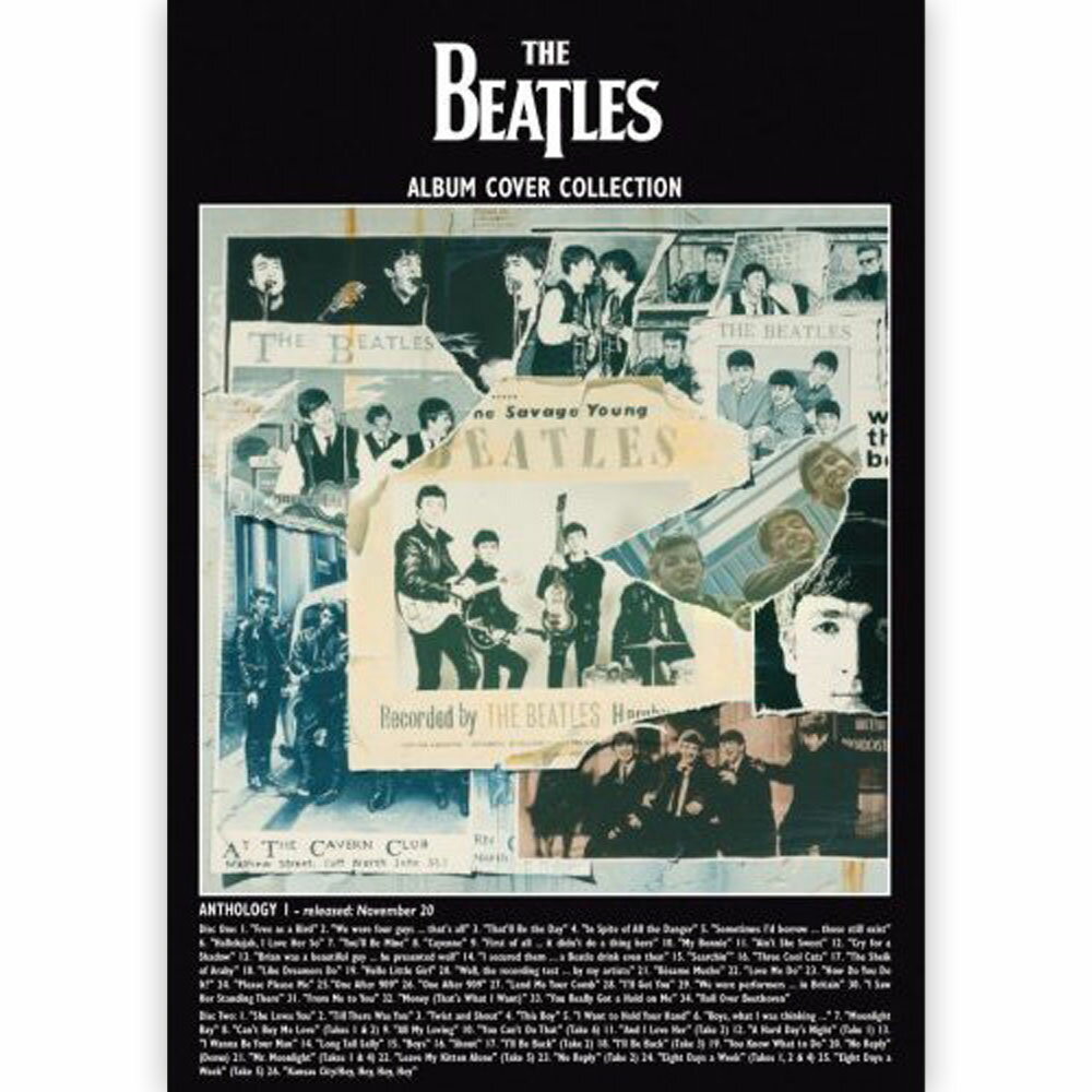 THE BEATLES ザ・ビートルズ (ABBEY ROAD発売55周年記念 ) - Anthology 1 Album (Standard) / ポストカード・レター 【公式 / オフィシャル】