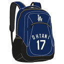 【予約商品】 SHOHEI OHTANI 大谷翔平 - MLB公式 LOS ANGELES DODGERS ACTION BACKPACK / 限定 / バックパック 【公式 / オフィシャル】