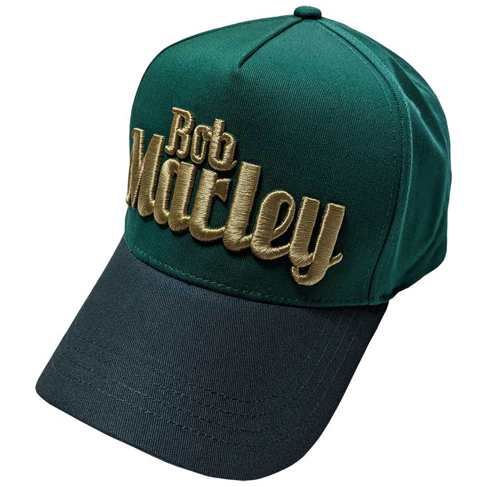Rakuten - BOB MARLEY ボブマーリー (追悼 45周年 ) - Text Logo / キャップ / メンズ 【公式 / オフィシャル】