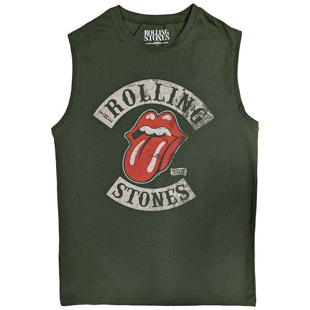 ROLLING STONES ローリングストーンズ (ブライアンジョーンズ追悼55周年 ) - Tour 78 / タンクトップ / メンズ 【公式 / オフィシャル】