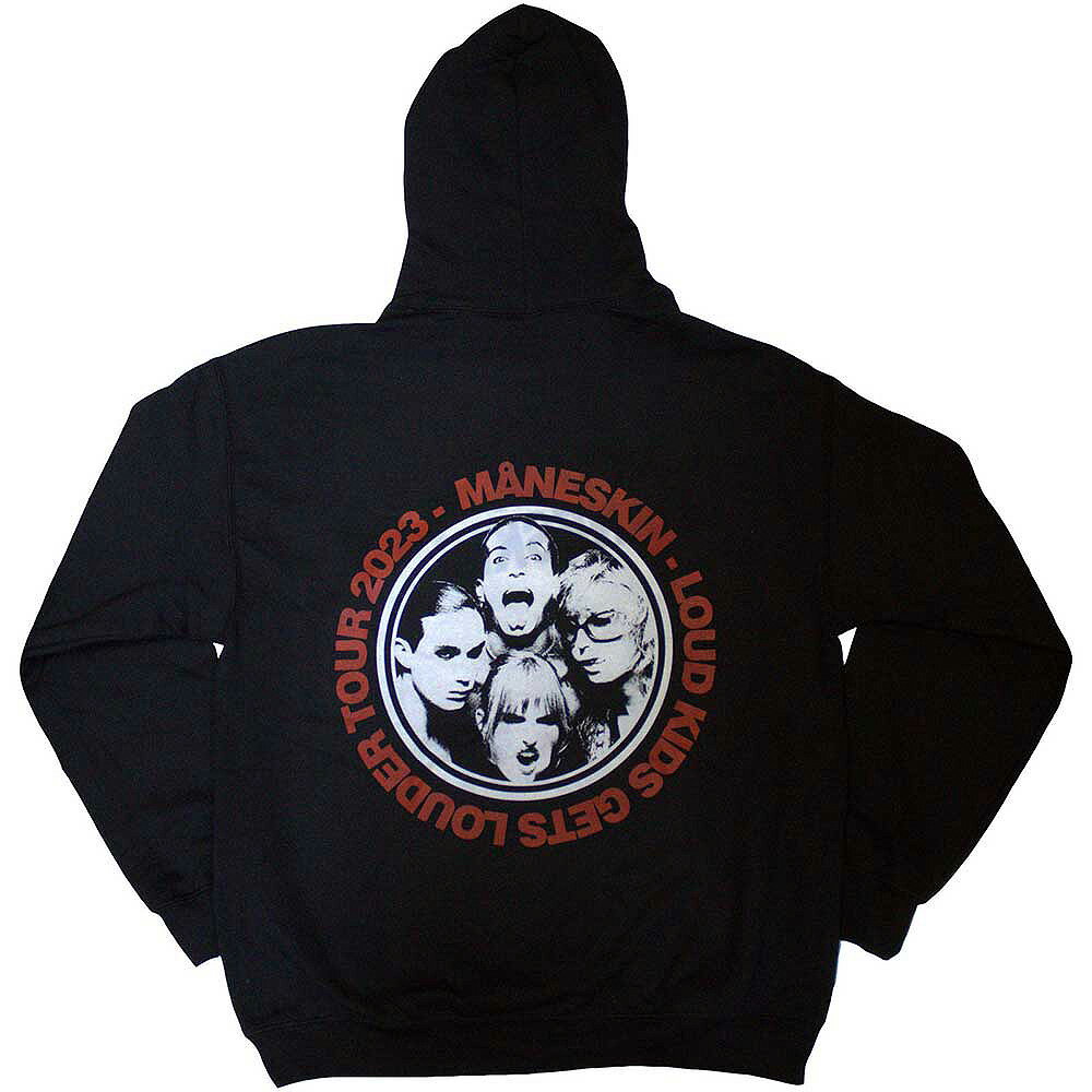 MANESKIN マネスキン - Fuck Maneskin / LIVE会場限定 / バックプリントあり / パーカー・スウェット / メンズ 【公式 / オフィシャル】