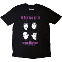 MANESKIN マネスキン (SUMMER SONIC 2024出演 ) - Live At Circo Massimo 2022 Faces / LIVE会場限定 / Tシャツ / メンズ 【公式 / オフィシャル】