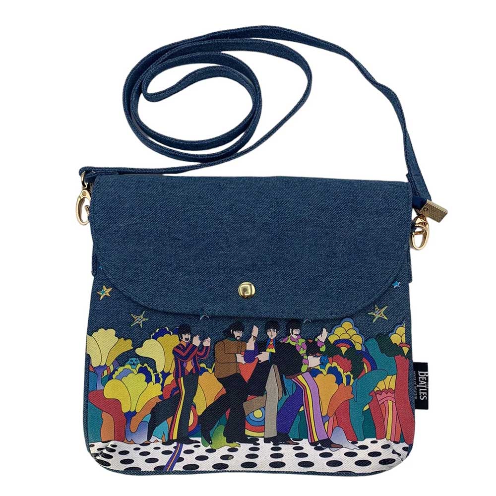 【予約商品】 THE BEATLES ザ・ビートルズ (ABBEY ROAD発売55周年記念 ) - Yellow Submarine Dancing Bag / Disaster(U.K.ブランド) / ショルダーバッグ 【公式 / オフィシャル】