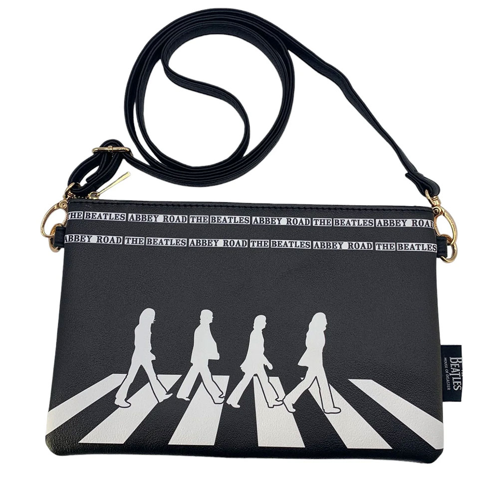 【27日1:59までクーポンで最大10%off】THE BEATLES ザ・ビートルズ (ABBEY ROAD発売55周年記念 ) - Abbey Road Cross Body Bag / Disaster(U.K.ブランド) / ショルダーバッグ 【公式 / オフィシャル】