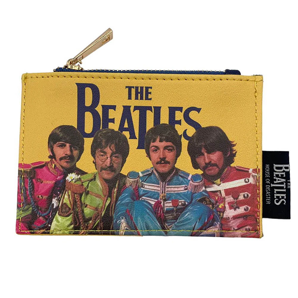 【予約商品】 THE BEATLES ザ・ビートルズ (ABBEY ROAD発売55周年記念 ) - Sgt. Pepper Zip Purse / Disaster(U.K.ブランド) / 財布 【公式 / オフィシャル】