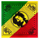 BOB MARLEY ボブマーリー (生誕 80年 ) - Rights Bandana / 限定 / バンダナ 【公式 / オフィシャル】
