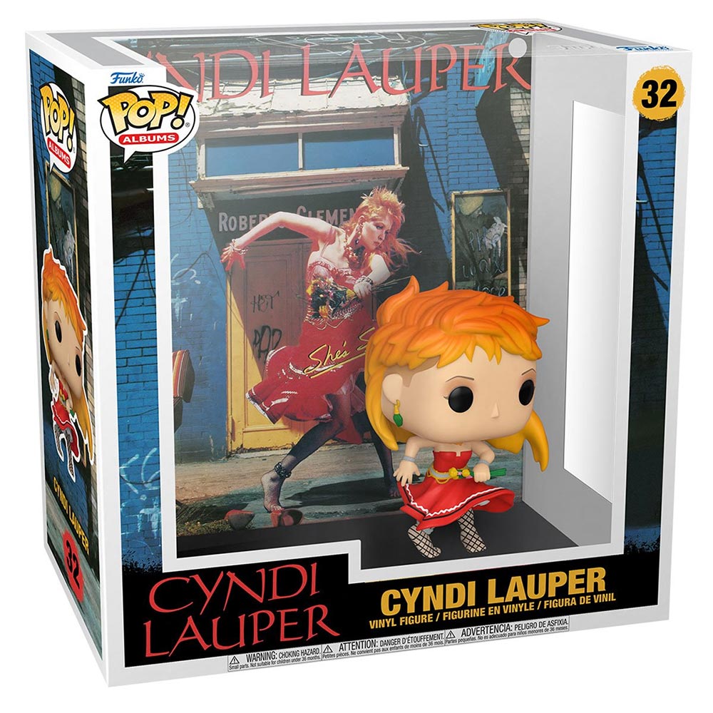 CYNDI LAUPER シンディローパー - She 039 s So Unusual Funko Pop Album Figure with Case 32 / フィギュア 人形 【公式 / オフィシャル】