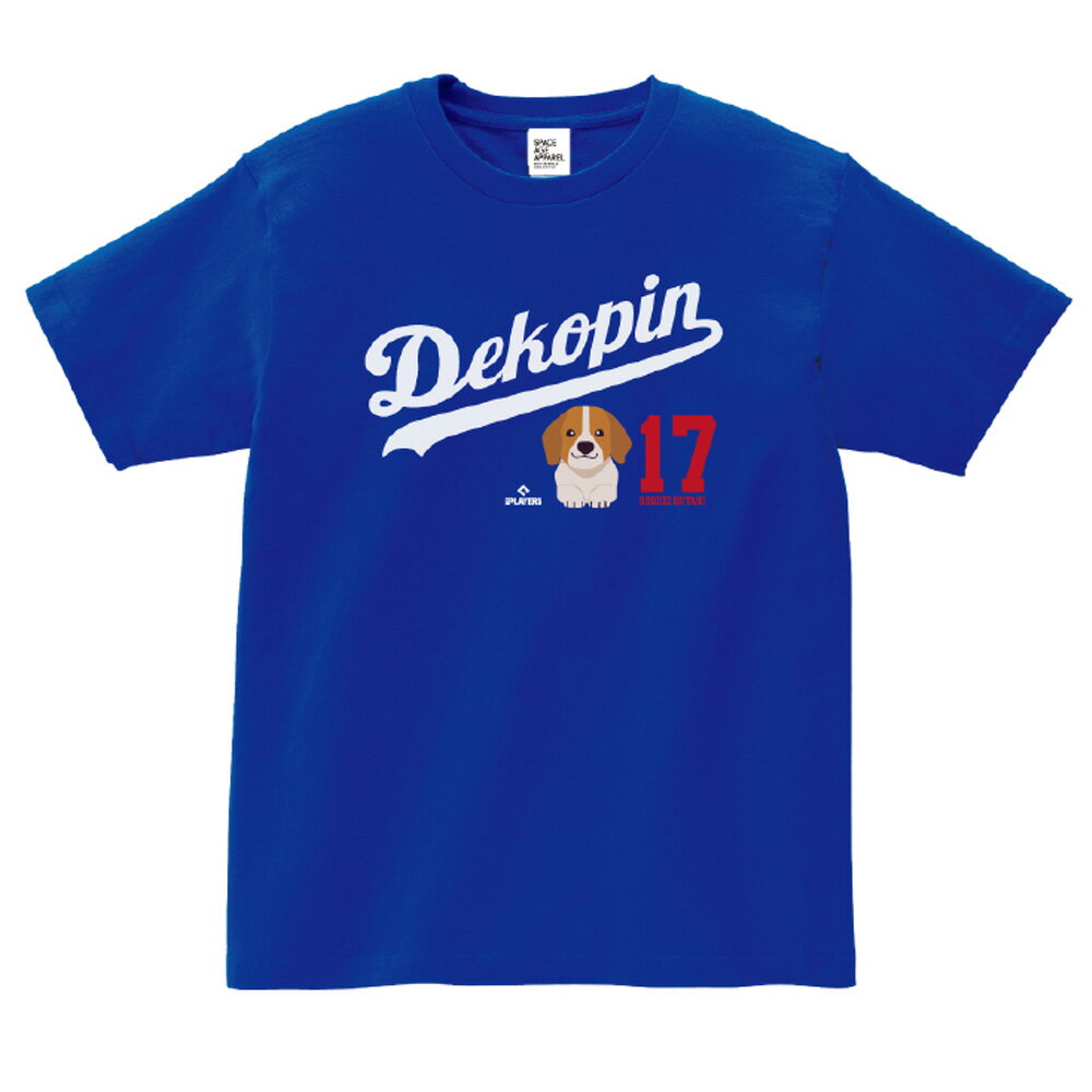 【予約商品】 SHOHEI OHTANI 大谷翔平 - Dekopin Logo / Royal Blue / Tシャツ / メンズ 【公式 / オフィシャル】のサムネイル