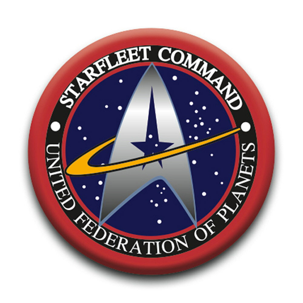STAR TREK �������ȥ�å� (60��ǯ ) - STARFLEET LOGO / �Хå� �ڸ��� / ���ե�������