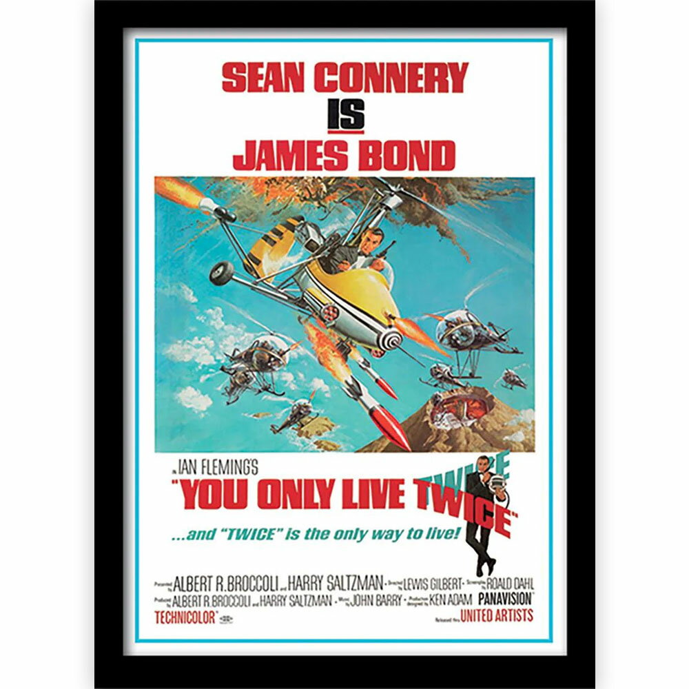 樂天商城 - JAMES BOND ジェームズボンド - You Only Live Twice / インテリア額 【公式 / オフィシャル】