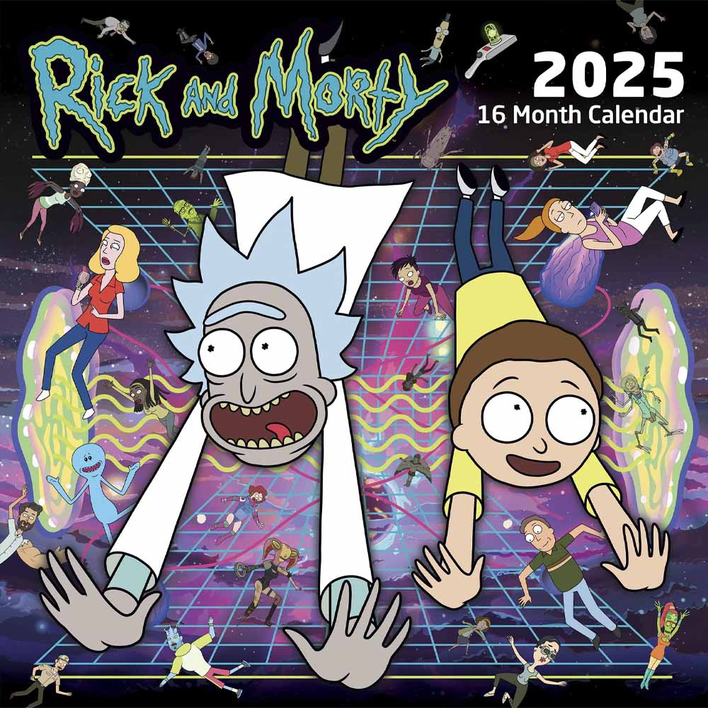 RICK AND MORTY åɥ⡼ƥ - CALENDAR 2025 / ꡼ ڸ / ե