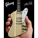 JOHNNY WINTER ジョニーウィンター - 1964 Gibson Firebird V Polaris White / ミニチュア楽器 【公式 / オ...