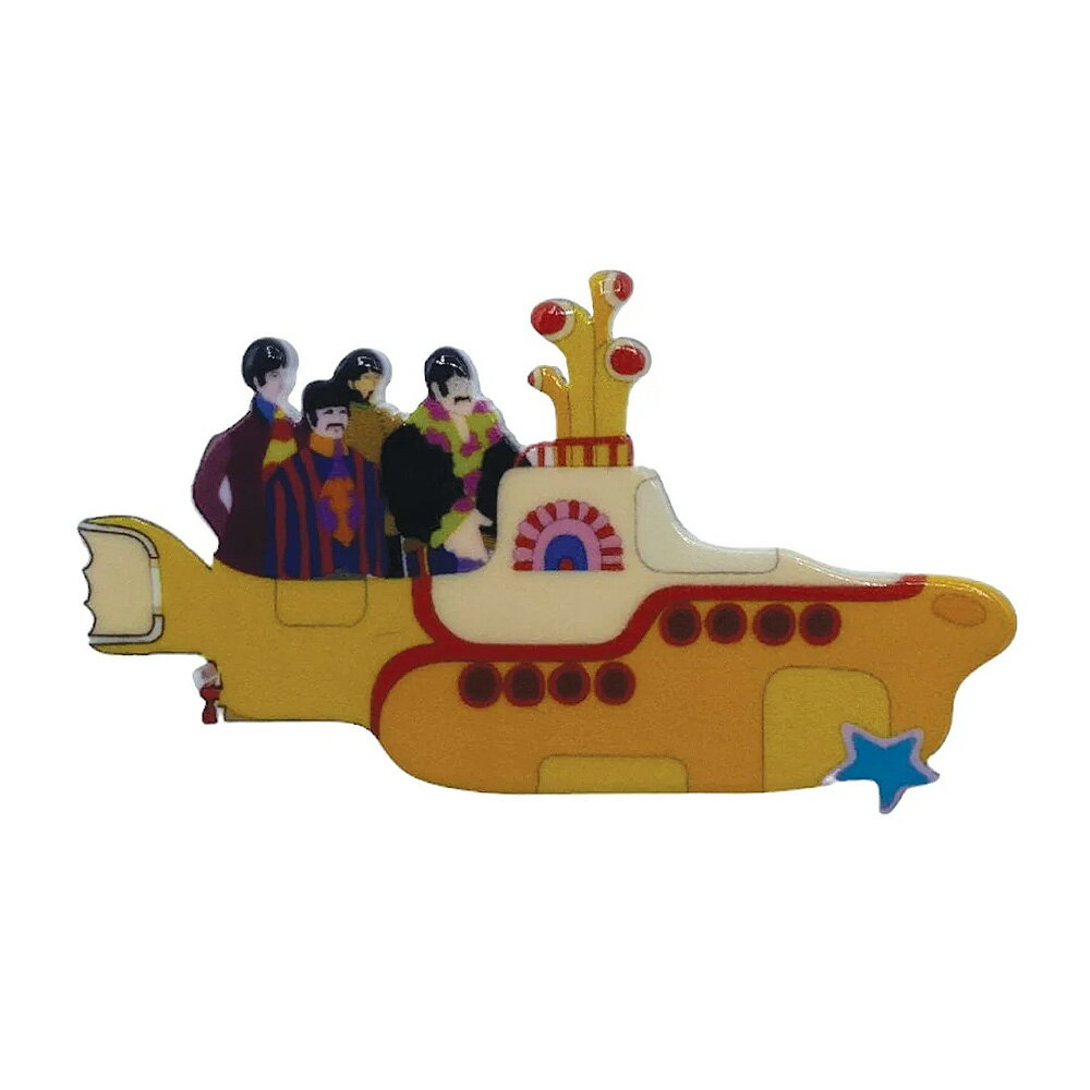 THE BEATLES ビートルズ (来日 60周年 ) - Yellow Submarine Brooch / Disaster(U.K.ブランド) / ファッション雑貨 【公式 / オフィシャル】