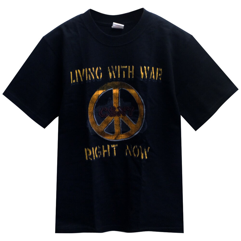 CROSBY STILLS NASH YOUNG クロスビー スティルス ナッシュ ヤング - Living with War / Tシャツ / メンズ 【公式 / オフィシャル】