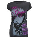 LADY GAGA レディーガガ - KEYHOLE Diamante / Amplified（ ブランド ） / レア / Tシャツ / レディース 【公式 / オフィシャル】