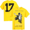 MICHAEL JACKSON マイケルジャクソン (追悼15周年 ) - 幻のロンドン公演17日目オリジナル限定Tシャツ / バックプリントあり / コレクタブル / メンズ 【公式 / オフィシャル】