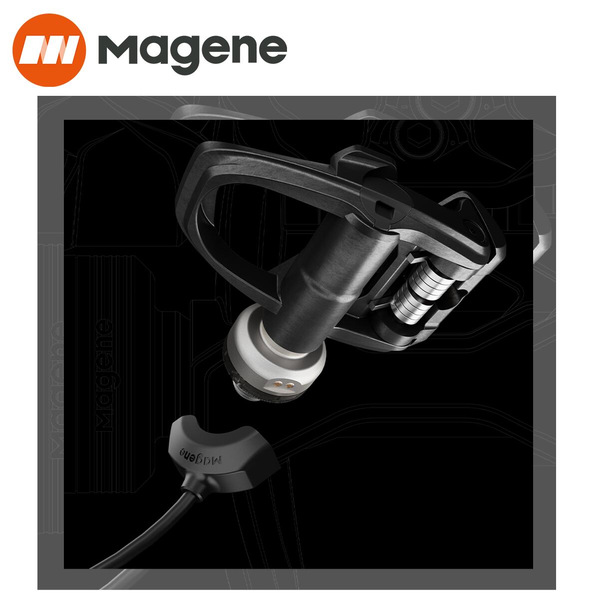 ファルコンサイクルのMagene（マージーン）P715 パワーメーターペダル LOOK Keo用｜アングル2