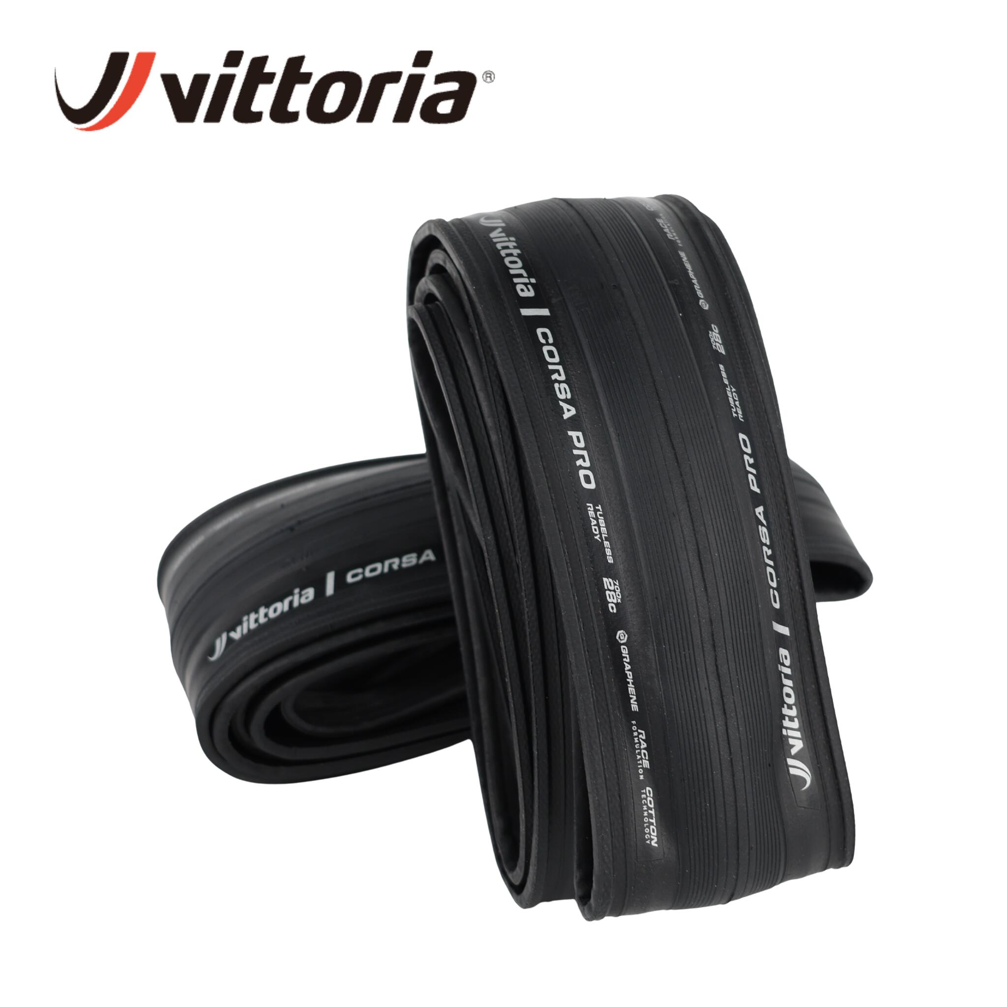 Vittoria（ビットリア）CORSA PRO TLR Black Special Edition チューブレスレディ オールブラック