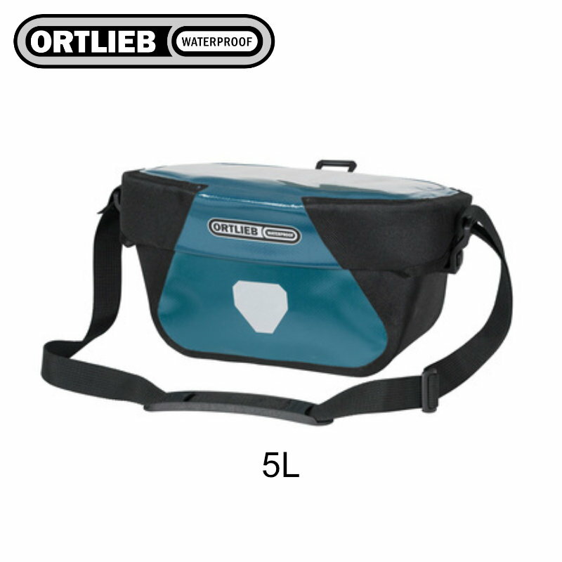 ORTLIEB（オルトリーブ）アルティメイト 5L ペトロール ハンドルバーバッグ フロン...