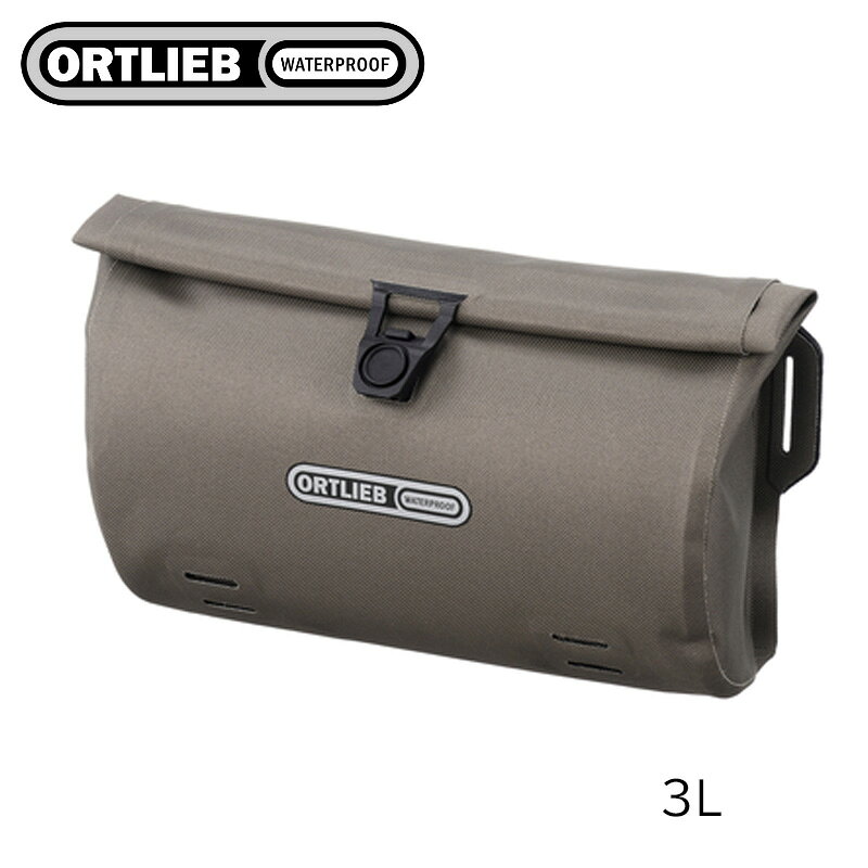 ORTLIEB（オルトリーブ）ヴェロスリング 3L ダークサンド ハンドルバーバッグ ボディバッグ フロントバッグ 自転車