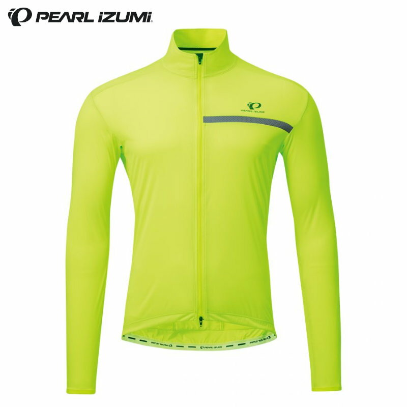 Rakuten - PEARL IZUMI（パールイズミ）2300 ストレッチ ウィンドシェル 3 ネオンイエロー ウィンドブレーカー レインウェア