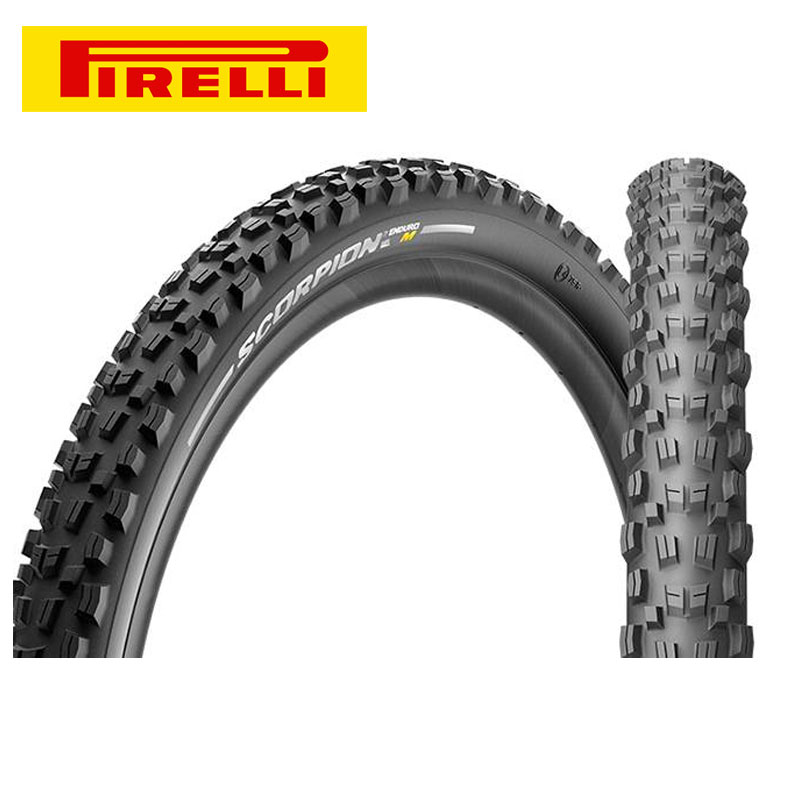 PIRELLI（ピレリ）SCORPION Enduro M HardWALL TLR ブラック スコーピオン エンデューロM ハードウォール チューブレスレディ タイヤ