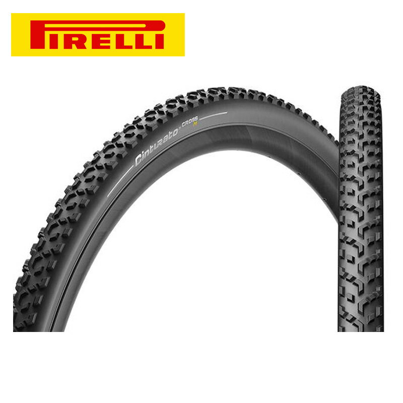 PIRELLI（ピレリ）CINTURATO CROSS M TLR ブラック チントゥラート クロスM チューブレスレディ タイヤ
