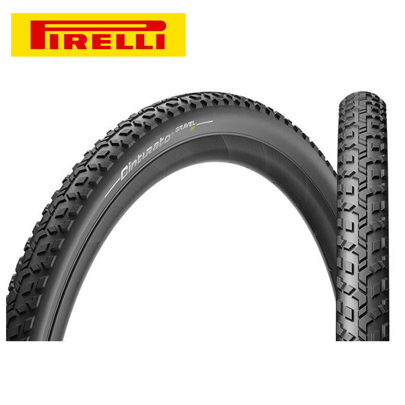 PIRELLI（ピレリ）CINTURATO GRAVEL M TLR ブラック チントゥラート グラベルM チューブレスレディ タイヤ