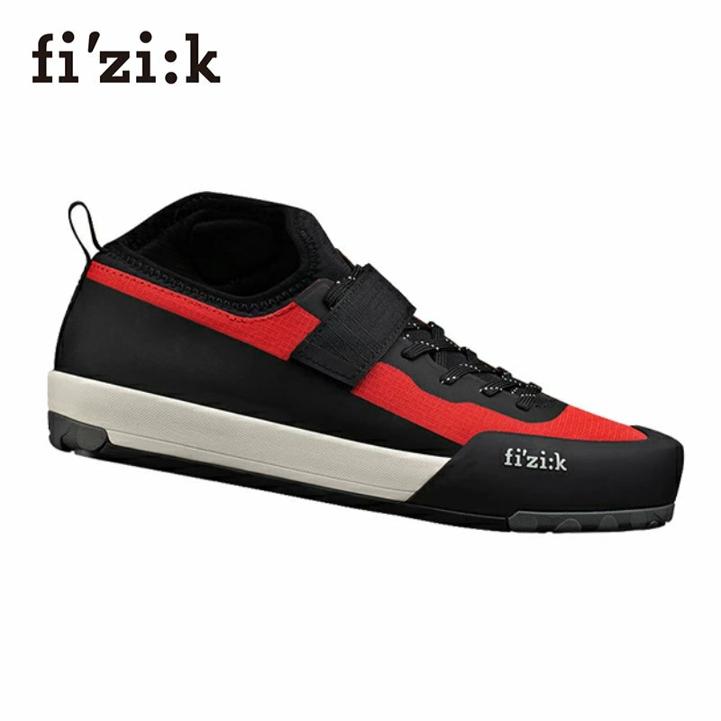 FIZIK（フィジーク）Gravita TENSOR X6 FLAT MTB RED/BK グラヴィータ テンソル フラット レッドブラック 自転車 サイクリングシューズ