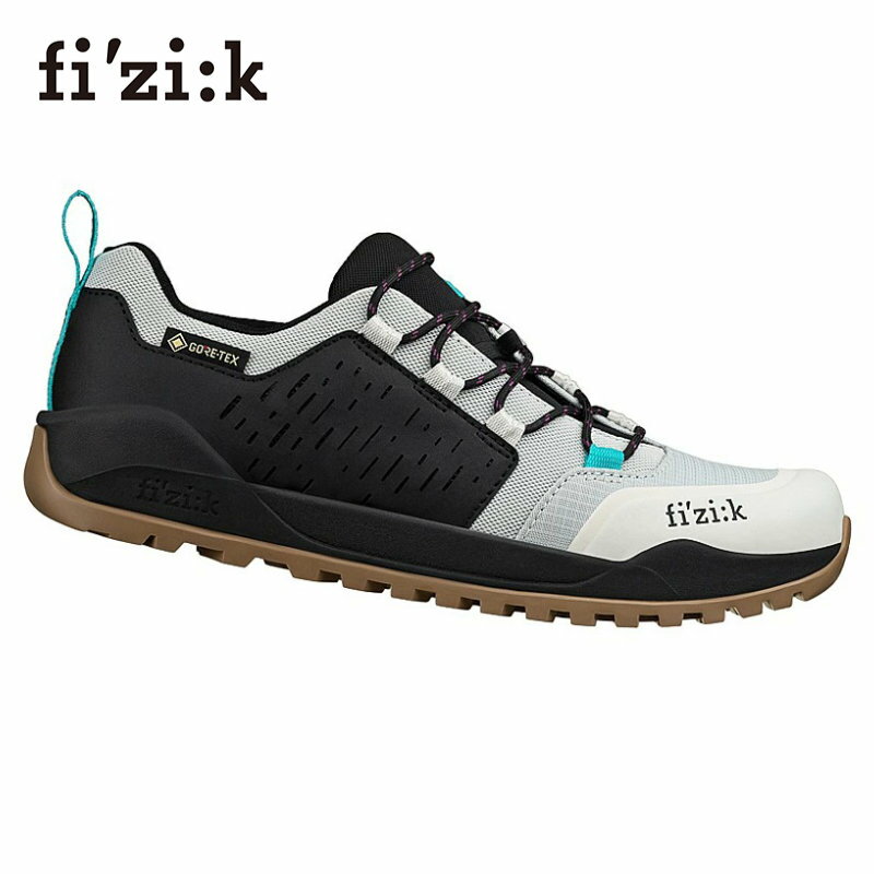 FIZIK（フィジーク） X2 TERRA ERGOLACE GTX I.GREYMTB テラ エルゴレース アイスグレーブラック 自転車 サイクリングシューズ
