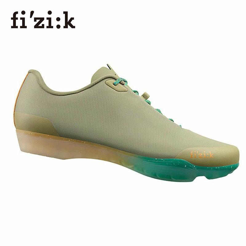 FIZIK（フィジーク）BEAT ロード ライトグラベル(SPD4穴）GR/DE ビート グリーンデザート 自転車 サイクリングシューズ