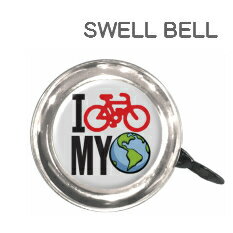 【自転車用ベル】Clean Motion SWELL BELL 自転車 アクセサリー ベル レインボープロダクツ クリーンモーション スウェルベル アメリカン 個性的 レトロ