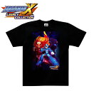 MEGAMAN X ビジュアル Tシャツ【Megaman X Visual T-Shirts】洛克人 メンズ レディース ミリタリー カジュアル CAPCOM カプコン ゲーム キャラクター インナー コットン トップス プリント カットソー コスプレ 海外版 OUTLET SALE 70 OFF