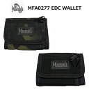 MAGFORCE MFA0277 EDC wallet【マグフォース MFA0277 EDCウォレット】ミリタリー アウトドア 500デニール コンパクト 3つ折り 財布 SDカード EDC マグフォース MAGFORCE ウォレット 収納 ベルクロ財布