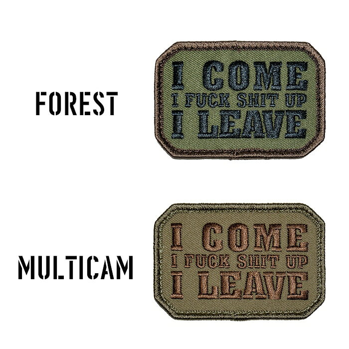 MSM I Come Patch【MIL-SPEC MONKEY アイ カム パッチ】ミリタリー サバイバルゲー...