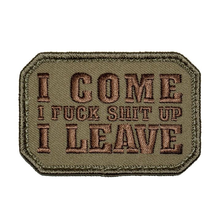 MSM I Come Patch【MIL-SPEC MONKEY アイ カム パッチ】ミリタリー サバイバルゲー...