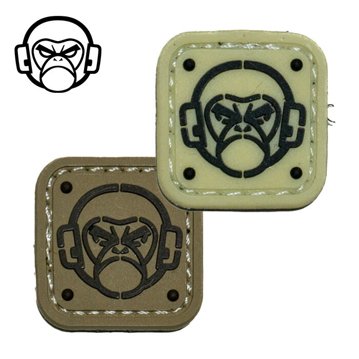 MSM Monkey Stencil PVC 1inch Morale PatchMil-Spec Monkey 󥭡 ƥ󥷥 PVC 1 ...
