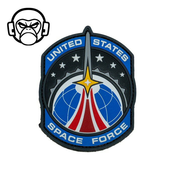 MSM Space Force Morale Patch【Mil-Spec Monkey スペース フォース モラール パッチ】メンズ レディース ミリタリー ...