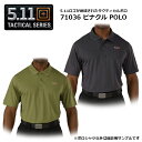 5.11 71036 ピナクル POLO【5.11 PINNACLE ポロ 】メンズ ミリタリー アウトドア カジュアル サバゲ キャンプ 登山 バイク ツーリング 半袖 トップス インナー ポリエステル メッシュ 警察 特殊部隊 民間軍事会社 サングラスループ ペンポケット