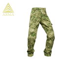 ARMA タクティカル ディメンション パンツ/A-TACS FG 【アルマ TACTICAL DIMENSION PANTS エータックス エフジー】メンズ ミリタリー サバゲ アウトドア バイク ツーリング サイクリング マウンテン リーコン リップストップ ベルクロ ポケット