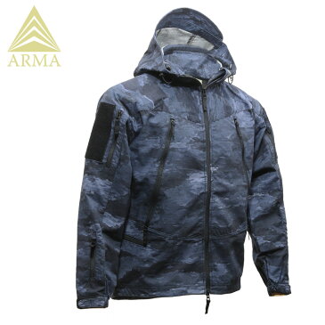 ARMA TACTICAL DIMENSION JACKET / A-TACS LE-X【アルマ タクティカル ディメンション ジャケット エータックス エルイー エックス】メンズ ミリタリー サバイバルゲーム サバゲ アウトドア マウンテン リーコン 実物生地