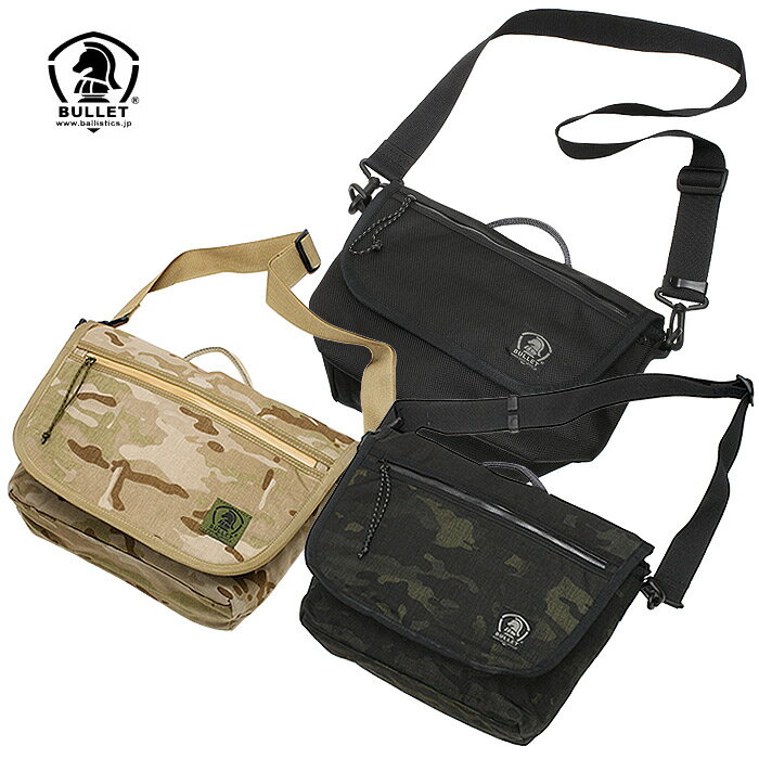 BULLET カメラ ショルダーバッグ SMALL【バレット Camera Shoulder Bag/スモール】Ballistics バリスティクス メンズ ミリタリー カジュアル アウトドア キャンプ 登山 バイク ツーリング サイクリング トレッキング 撮影 旅行 ナイロン 迷彩 カモ