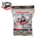 【THE RAIL ROAD SOCK CREW SOCKS 6 PAIR PKG HEATHER GRAY】ザ・レイルソック クルーソックス 6組パッケージメンズ ユニセックス ミリタリー 靴下 アウトドア(4)