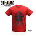 バイオハザード 7 Tシャツ【BIOHAZARD 7 Tee 】CAPCOM resident evil 生化危机 カプコン ゲーム タイトル ロゴ メンズ レディース キッズ クルーネック コットン プリント ミリタリー カジュア…