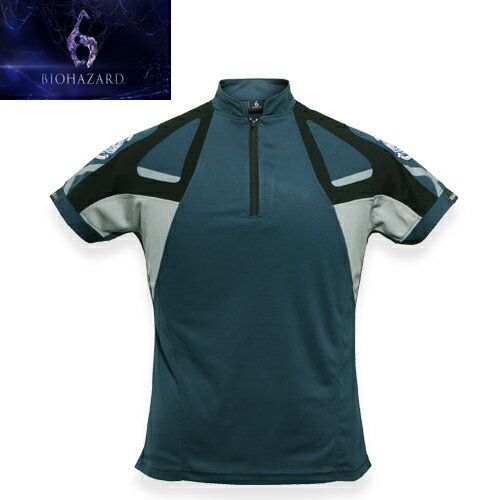 BIOHAZARD 6 BSAA コンバットTシャツ 【バイオハザード resident evil カプコン ゲーム CAPCOM】メンズ ミリタリー カジュアル アウトドア クリス・レッドフィールド
