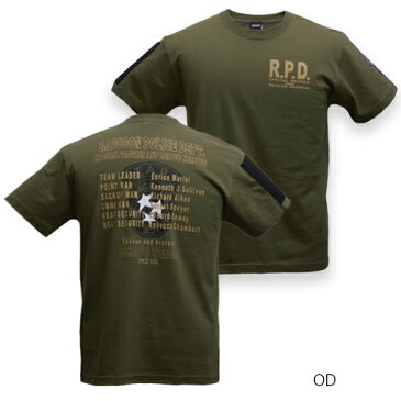 BIOHAZARD STARS BRAVO TEAM ANNIV. Tシャツ 【バイオハザード resident evil CAPCOM カプコン ゲーム】スターズ メンズ ミリタリー カジュアル アウトドア ゲーム RPD ウェスカー クリス・レッドフィールド