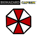 BIOHAZARD Umbrella 刺繍パッチアンブレラ resident evil 生化危机 カプコン ゲーム CAPCOM 刺繍 ワッペン ベルクロ ミリタリー カジュアル サバゲ 雑貨 アクセサリー マジックテープ エンブレム