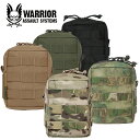 Warrior Assault Systems スモール ユーティリティポーチ【ウォーリアーアサルトシステム small utility pouch】ミリタリー メンズ ナイロン ジッパー MOLLE アウトドア 登山 バイク ツーリング サイクリング トレッキング 迷彩 カモ 軍物 サバゲ 汎用