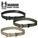 Warrior Assault Systems コブラバックル リガーベルト【ウォーリアーアサルトシステム cobra riggers belt】メンズ ミリタリー アウトドア サバゲ スポーツ シューティング ピストル ナイロン ファステック 無地 ベルクロ 軍物